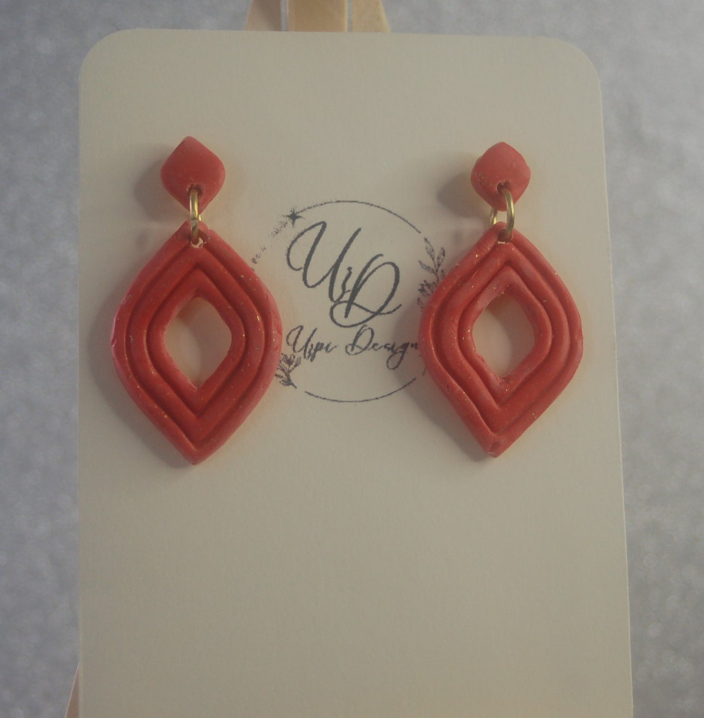 Orecchini CLAUDIA coral