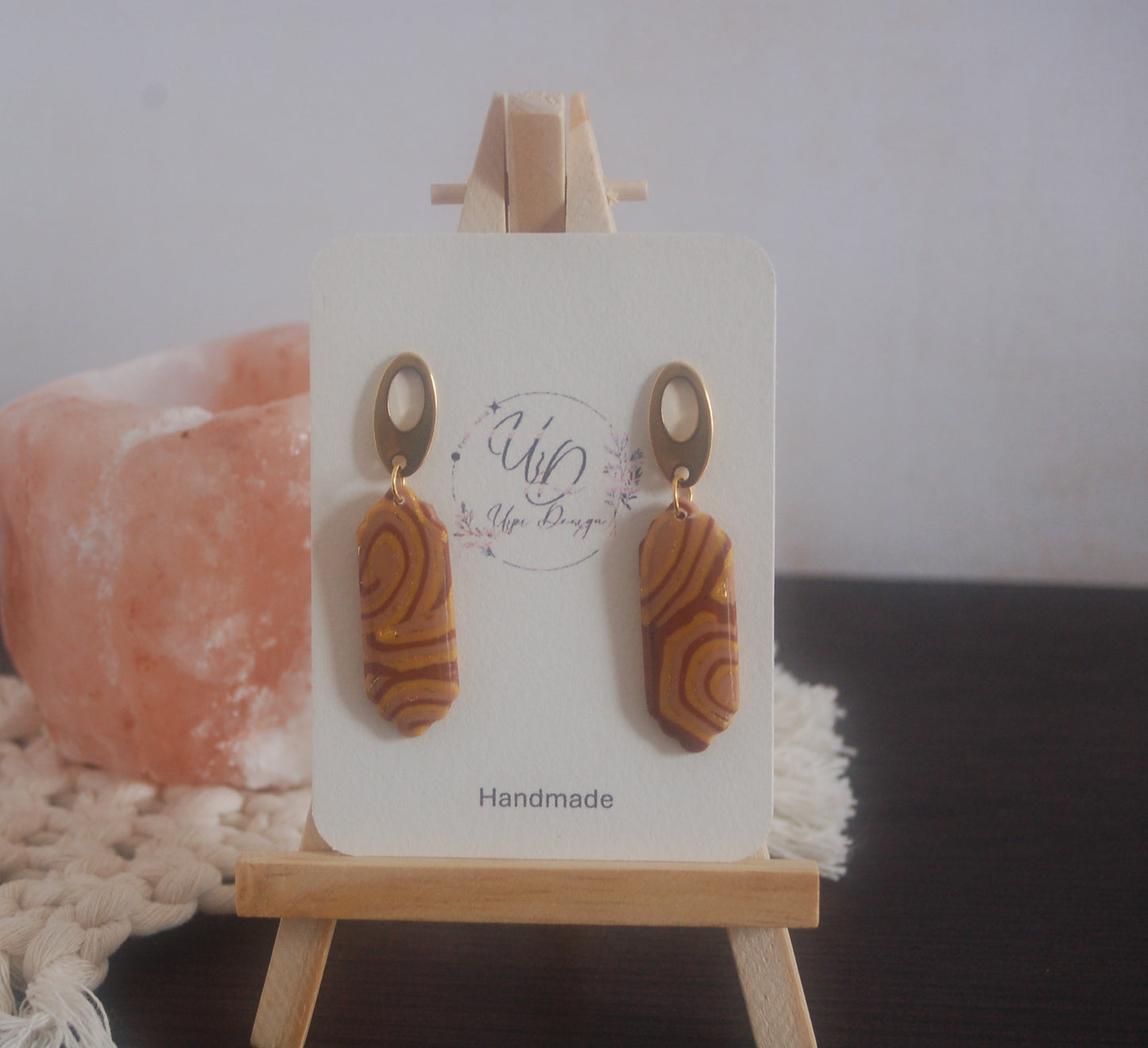 Pendientes DIANA ojo de tigre