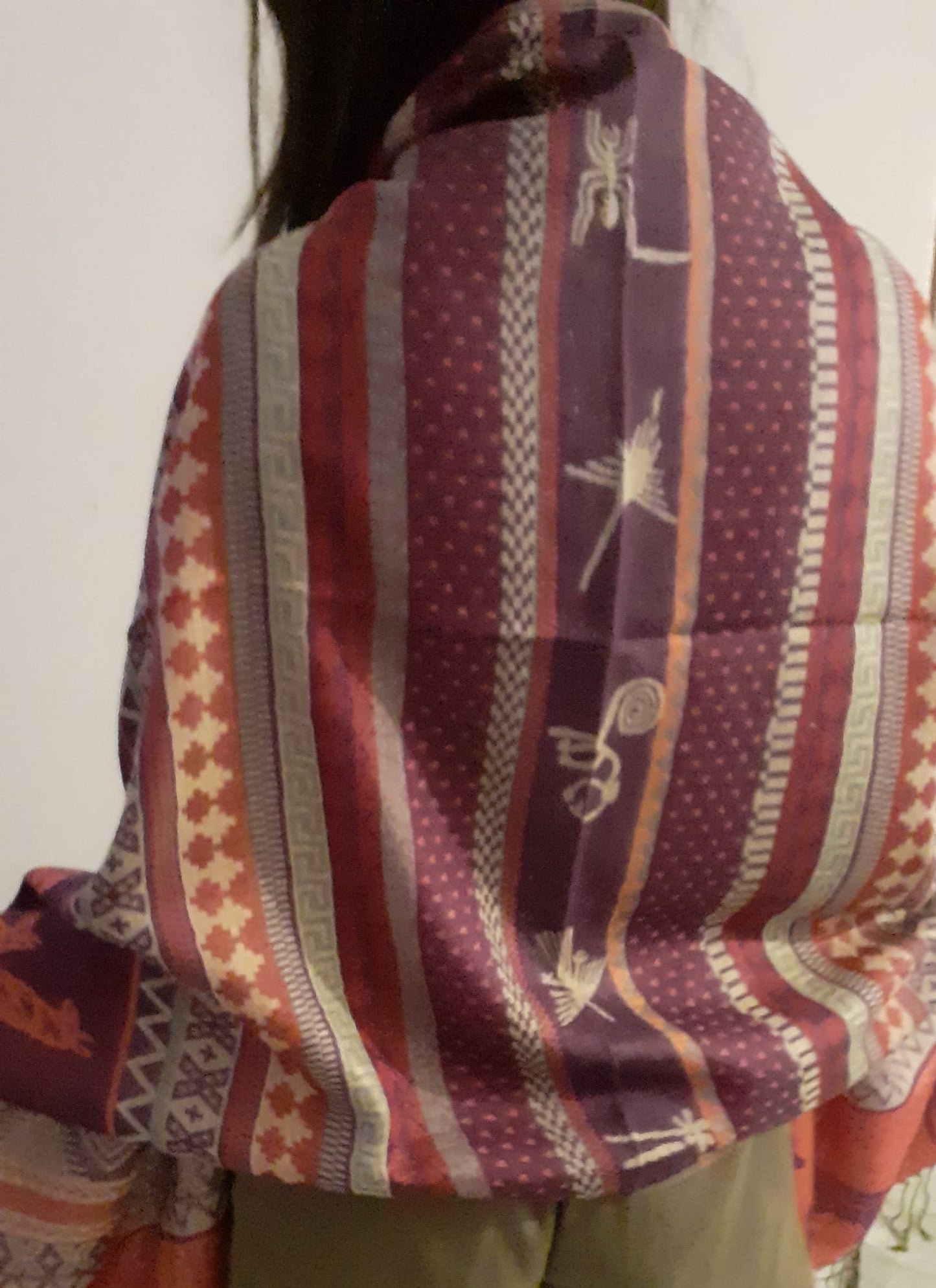 Scialle NAZCA bordò