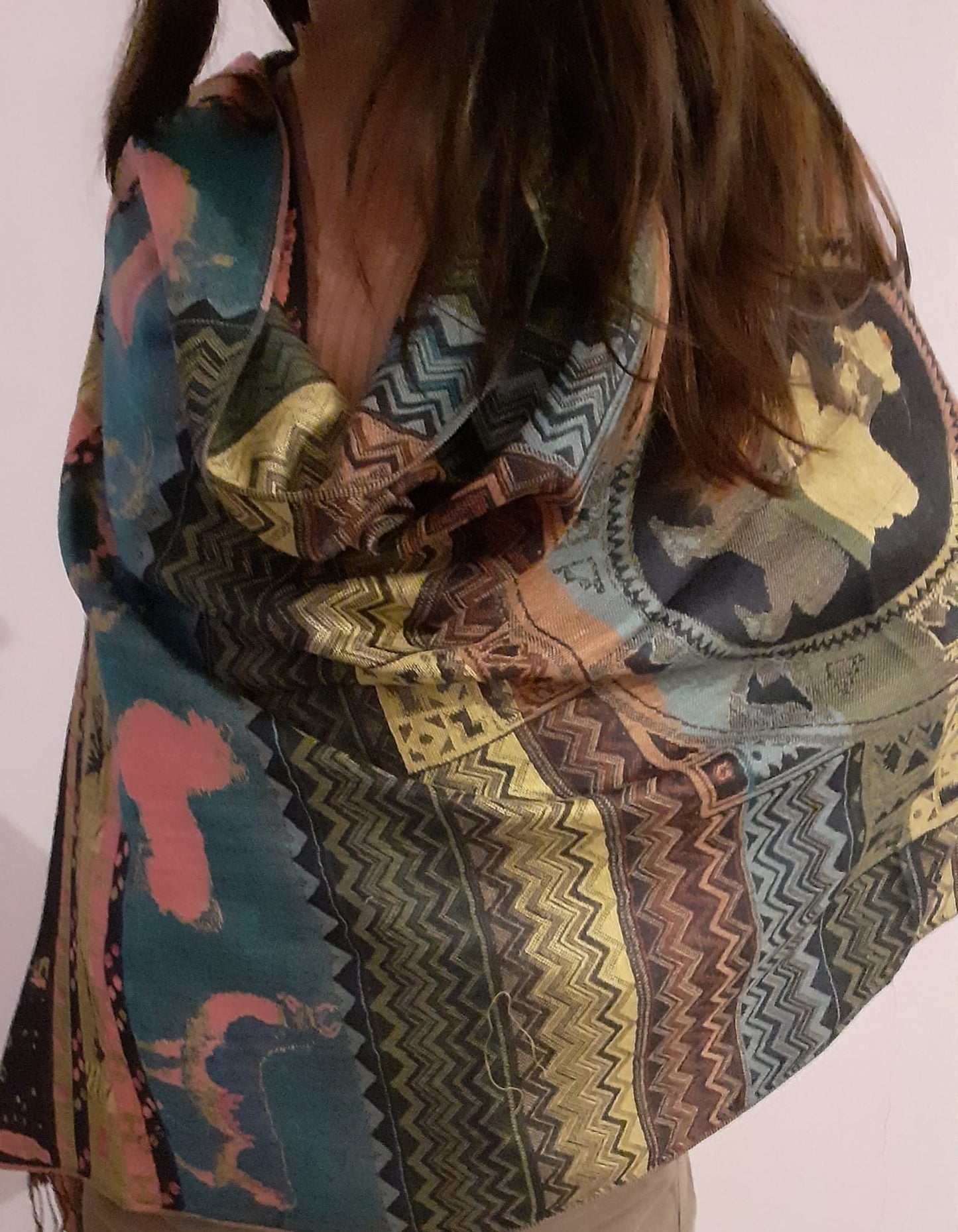 Chal CAMPESINO marrón