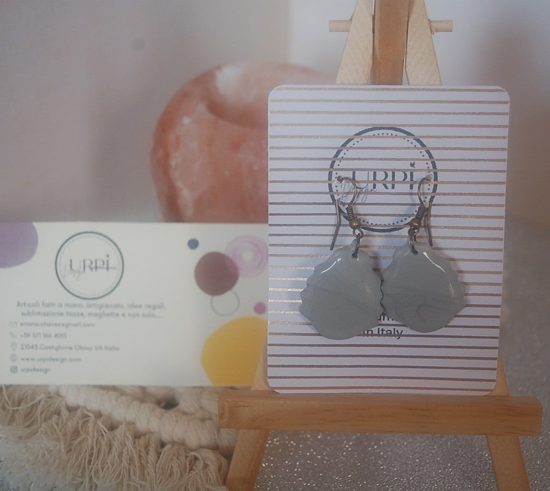 Orecchini ALBERO BELLO grigio